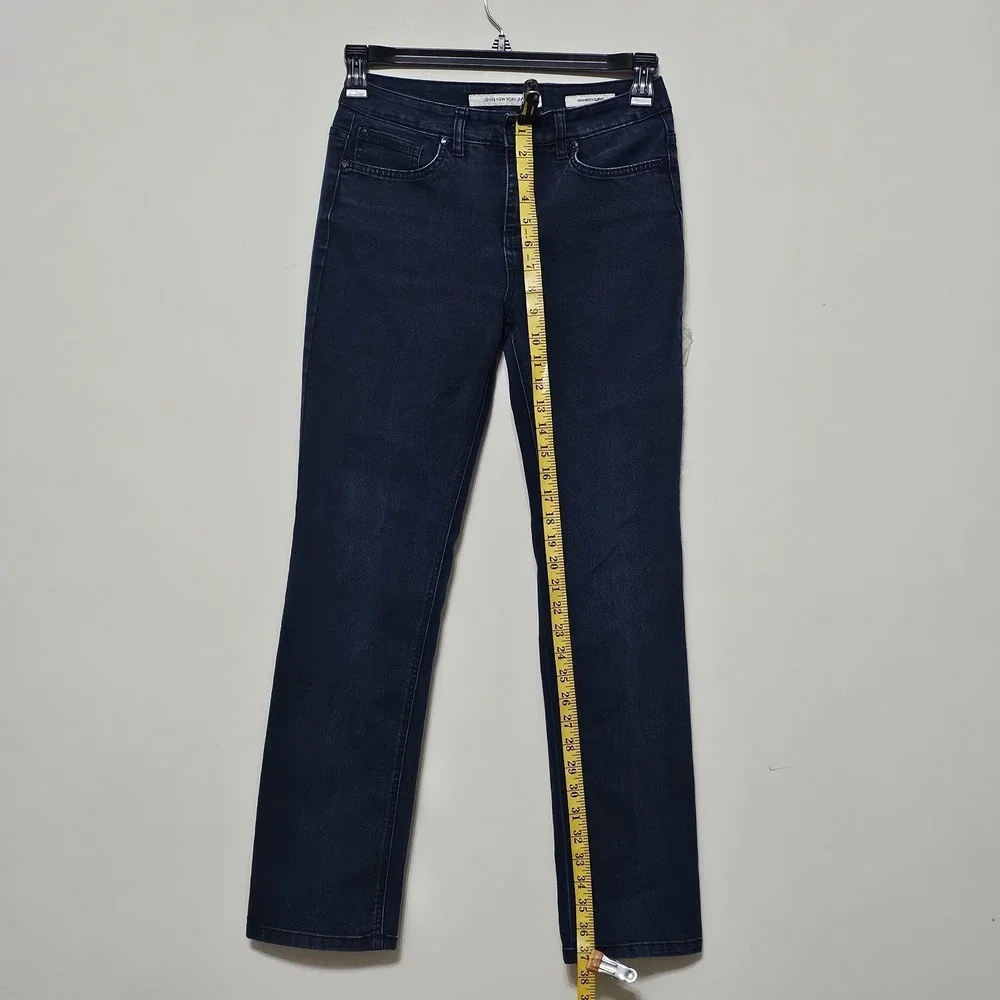 Jones New York Women's Jeans 4 Blue Gramercy Curvy 0616‎